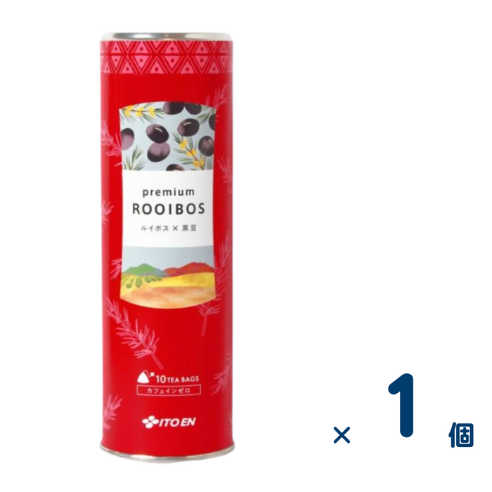 プレミアムルイボスティー 黒豆 3g×10袋 缶（賞味期限2024/10/31～2025/1/31） 1個入り